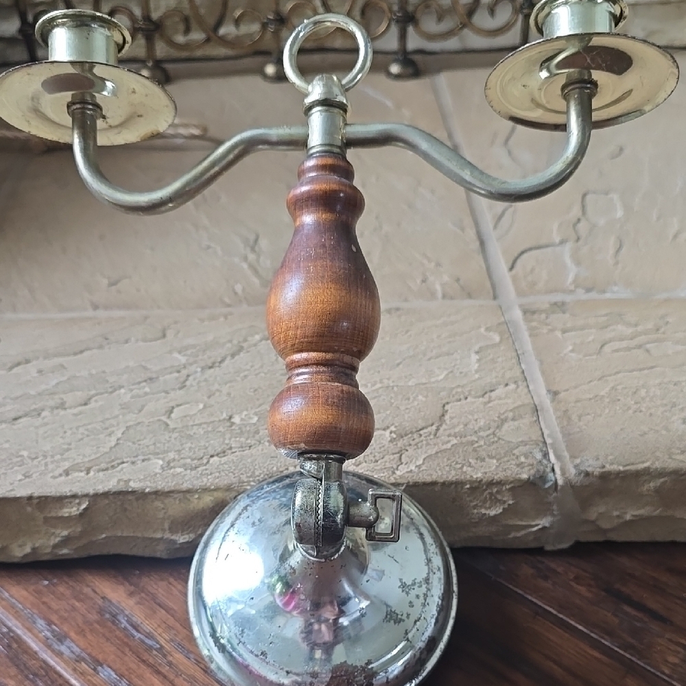 Found wall candelabra!